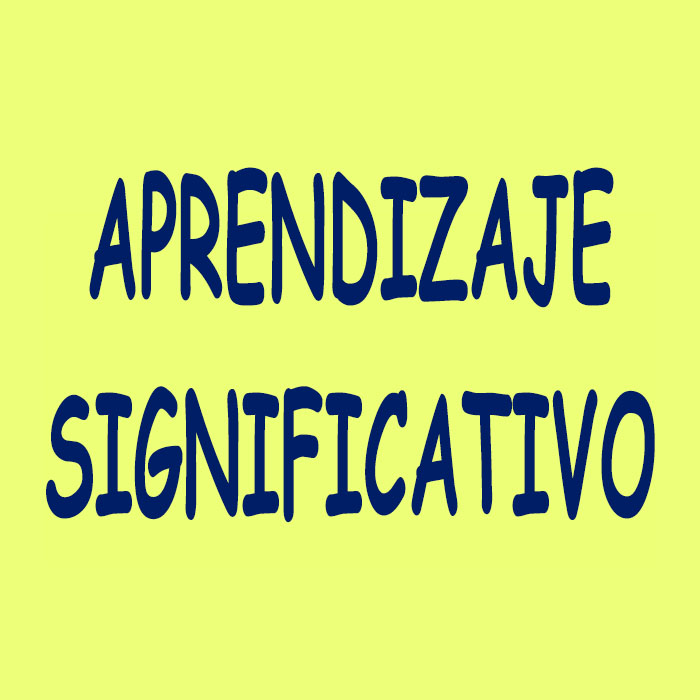APRENDIZAJE-SIGNIFICATIVO